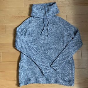Athleta Gray Cowl Neck Sweater